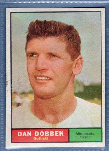1961 Topps #108 Dan Dobbek(c) EX   GO417