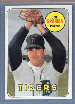 1969 Topps #488 Joe Sparma EX-MT  GO661