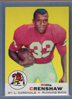 1969 Topps #21 Willis Crenshaw EX-MT  GO226