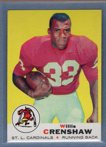 1969 Topps #21 Willis Crenshaw EX-MT  GO226