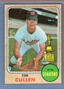 1968 Topps #209 Tim Cullen (b) EX-MT  GO339