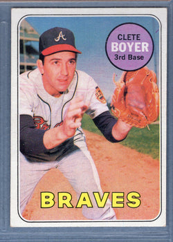 1969 Topps #489 Clete Boyer EX-MT  GO661