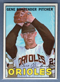 1967 Topps #22 Gene Brabender EX-MT  GO397