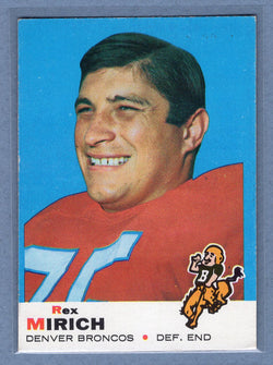 1969 Topps #49 Rex Mirich EX-MT        GO103