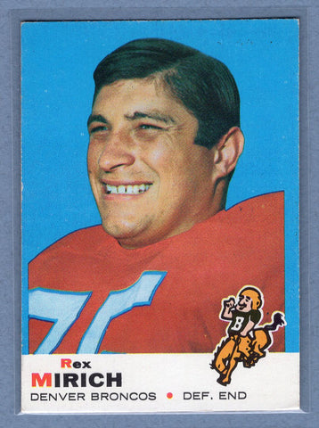 1969 Topps #49 Rex Mirich EX-MT        GO103