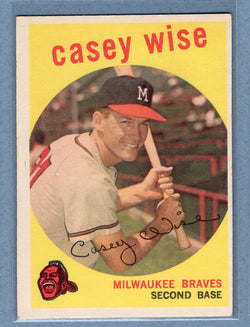 1959 Topps #204 Casey Wise EX  GO42