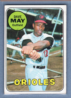 1969 Topps #113 Dave May (a) VG-EX  GO501