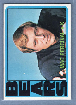 1972 Topps #41 Mac Percival EX-MT  GO244