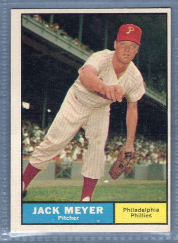 1961 Topps #111 Jack Meyer(a) EX   GO417