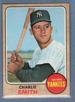 1968 Topps 596 Charlie Smith(2) VG-EX SET BREAK
