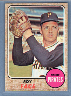 1968 Topps #198 Roy Face EX-MT  GO545