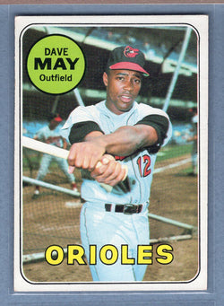 1969 Topps #113 Dave May (b) EX   GO501