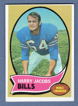 1970 Topps #13 Harry Jacobs VG  GO121
