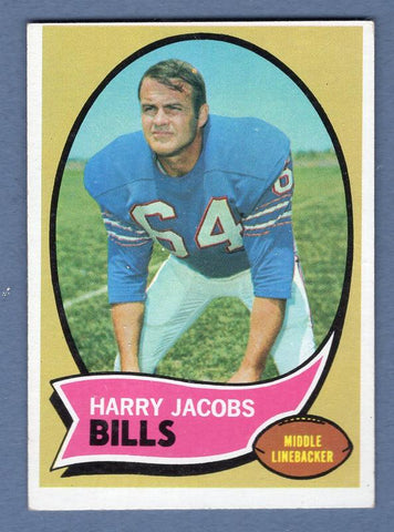 1970 Topps #13 Harry Jacobs VG  GO121