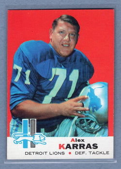1969 Topps #123 Alex Karras EX-MT  GO250