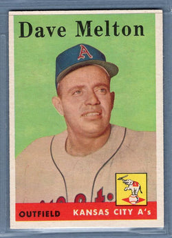 1958 Topps #391 Dave Melton EX-MT  GO149