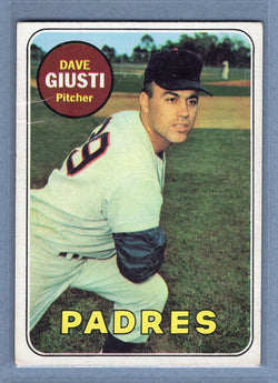 1969 Topps #98 Dave Giusti (a) VG  GO577