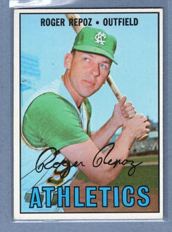 1967 Topps #416 Roger Repoz EX-MT  GO523