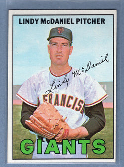 1967 Topps #46 Lindy McDaniel (a) EX-MT  GO308