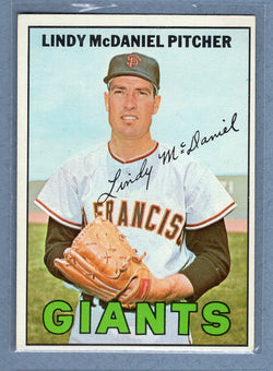 1967 Topps #46 Lindy McDaniel (b) EX-MT  GO308