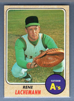 1968 Topps #422 Rene Lachemann EX-MT   GO220