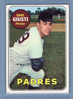 1969 Topps #98 Dave Giusti (b) EX  GO577