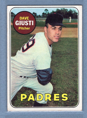 1969 Topps #98 Dave Giusti (b) EX  GO577