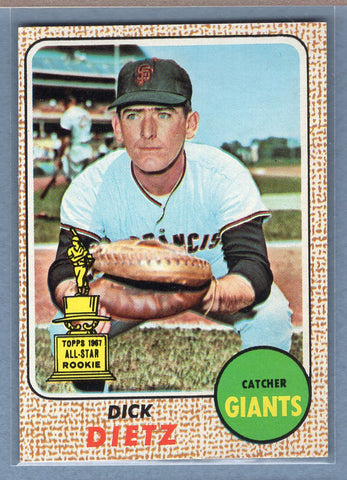 1968 Topps #104 Dick Dietz (b)EX  GO507