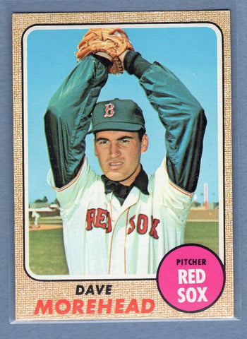 1968 Topps #212 Dave Morehead (c) EX-MT  GO339