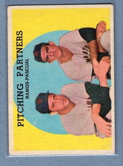 1959 Topps #291 Pitching Partners VG-EX  GO186