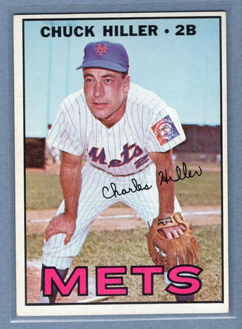 1967 Topps #198 Chuck Hiller EX   GO415