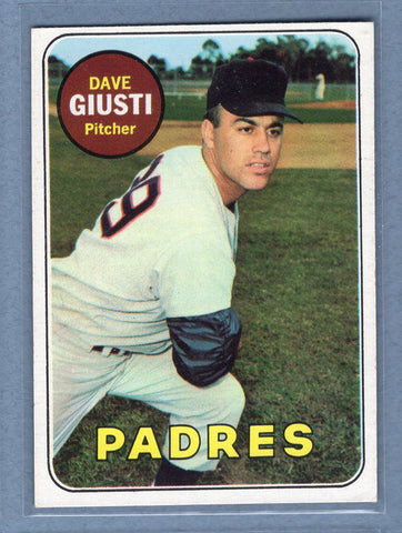 1969 Topps #98 Dave Giusti (c) EX  GO577