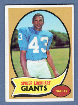 1970 Topps #17 Spider Lockhart EX   GO121