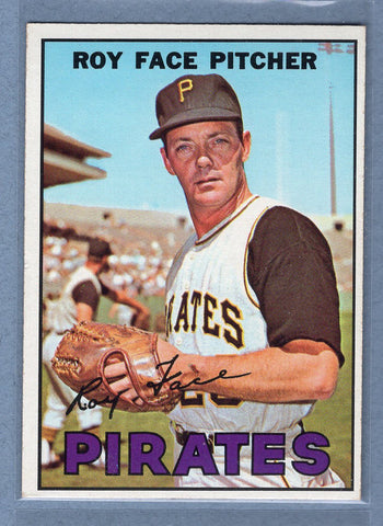 1967 Topps #49 Roy Face EX-MT  GO308