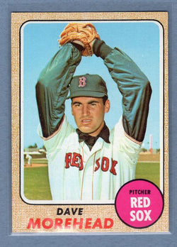 1968 Topps #212 Dave Morehead (d) EX-MT  GO339