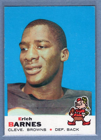 1969 Topps #4 Erich Barnes EX  Set Break GO263