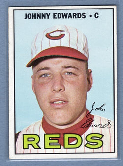 1967 Topps #202 Johnny Edwards EX   GO415