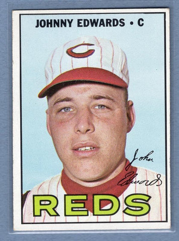 1967 Topps #202 Johnny Edwards EX   GO415