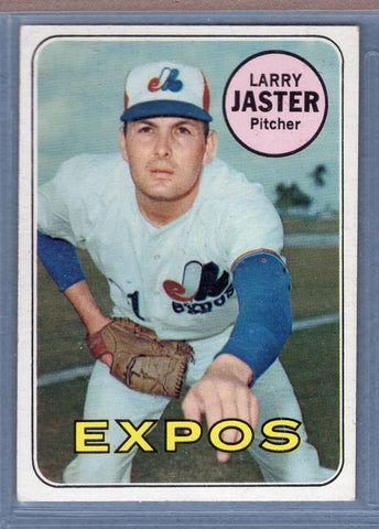 1969 Topps #496 Larry Jaster EX-MT  GO661