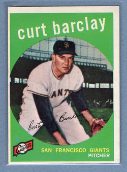 1959 Topps #305 Curt Raydon (a) EX-MT   GO207