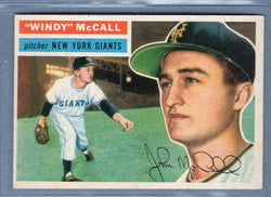 1956 Topps #44 Windy McCall (GB) EX  GO460