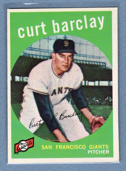 1959 Topps #305 Curt Raydon (b) EX-MT   GO207