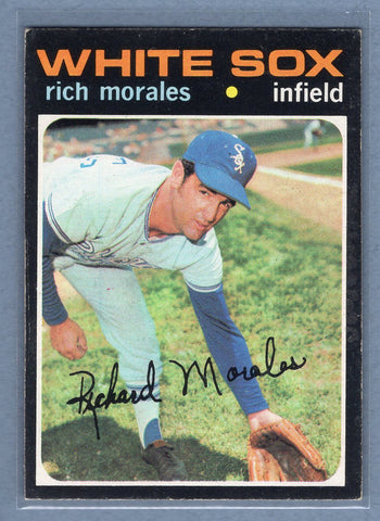 1971 Topps #267 Rich Morales (a) EX  GO950