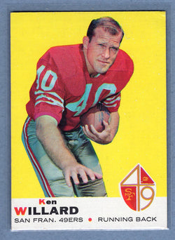1969 Topps #66 Ken Willard EX        GO103