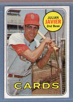 1969 Topps #497 Julian Javier EX  GO661