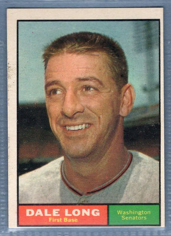 1961 Topps #117 Dale Long(b) VG-EX   GO417