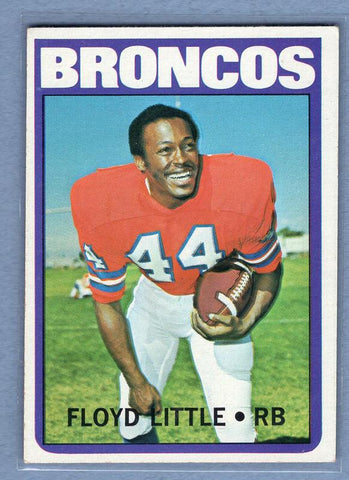 1972 Topps #50 Floyd Little (HOF) EX  GO244