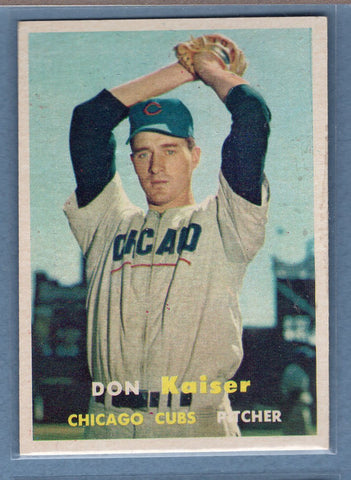 1957 Topps #134 Don Kaiser EX-MT  GO150