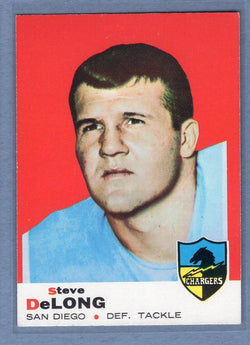 1969 Topps #129 Steve DeLong EX-MT  GO250