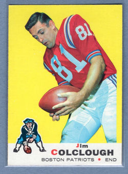 1969 Topps #8 Jim Colclough EX-MT  Set Break GO263